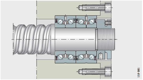 雙向推力角接觸球軸承選型圖