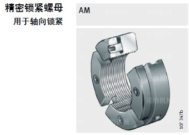 精密鎖緊螺母AM15拆分說(shuō)明圖