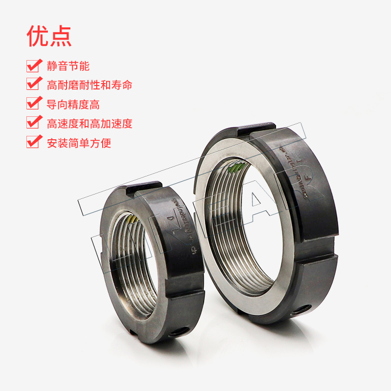 INA精密鎖緊螺母 ZM30 東莞廠家 現(xiàn)貨供應(yīng) 德國原裝絲杠軸承專用螺母 高精度(圖文)